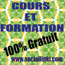 Cours et formation pratique 100% gratuit sur sociallinki.com